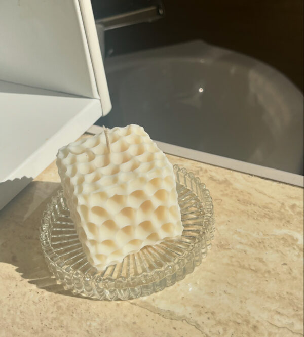 Świeca sojowa zapachowa ozdobna plaster miodu Juicy Cherry
